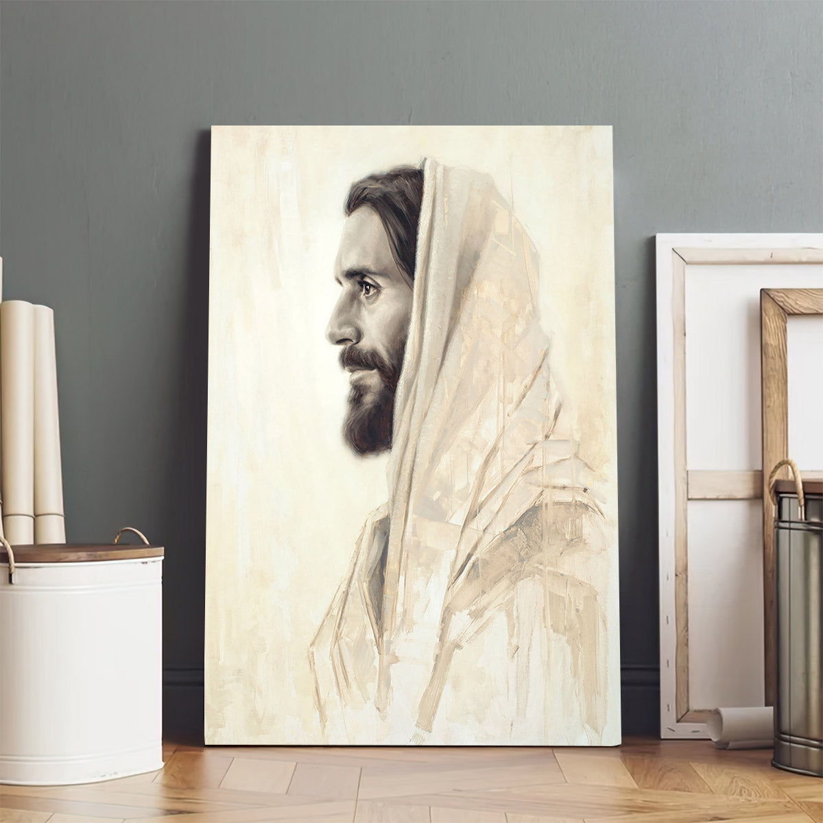 Light Of The World Canvas Wall Art 2 - Jesus Picture - Jesus Portrait Canvas