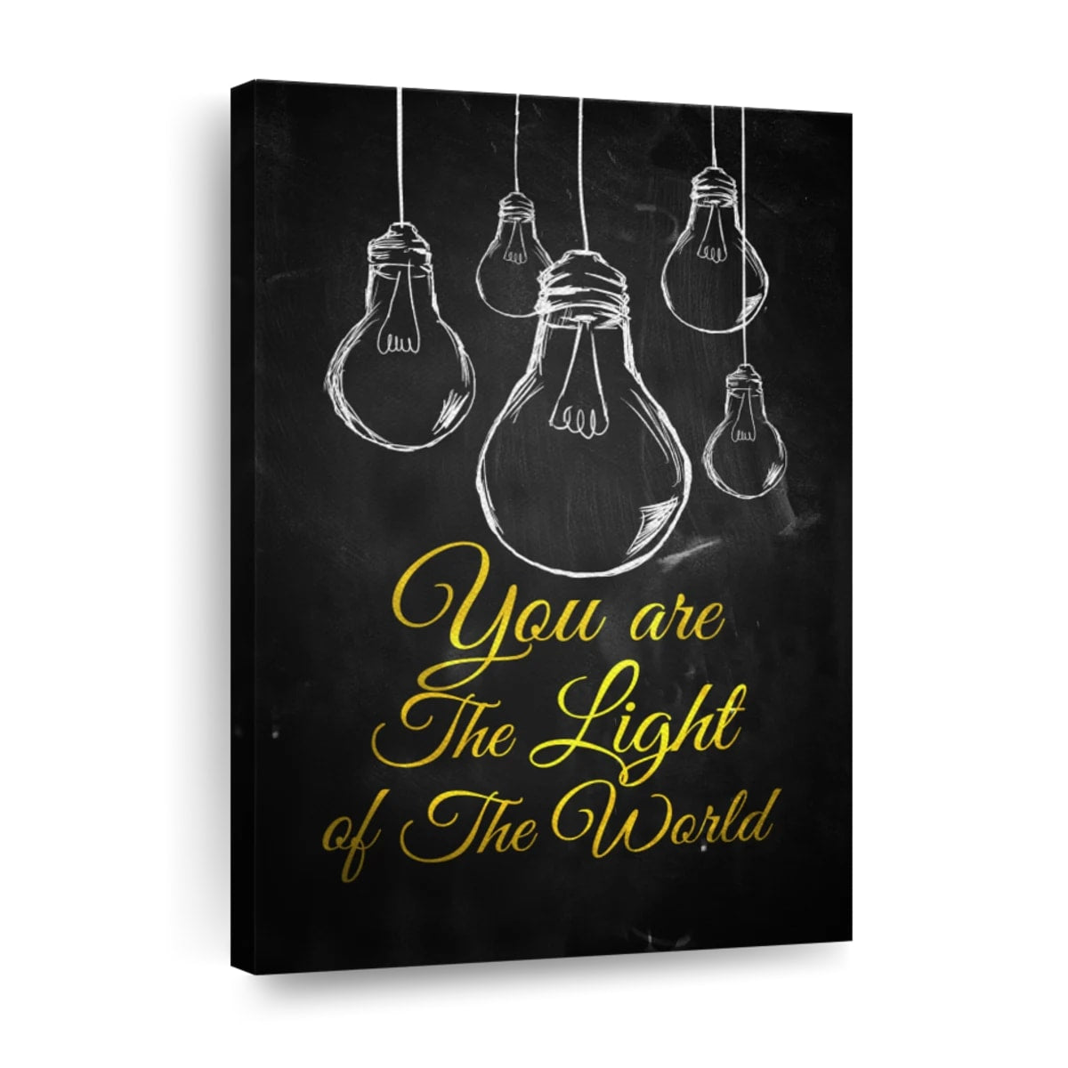 Light Of The World Canvas Wall Art - Canvas Religious Wall Art - Christian Wall Decor Living Room