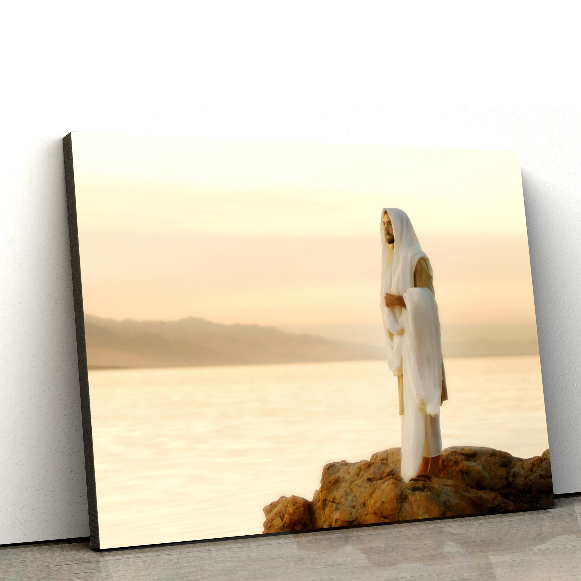 Light Of The World Canvas Wall Art - Jesus Picture - Christian Wall Decor