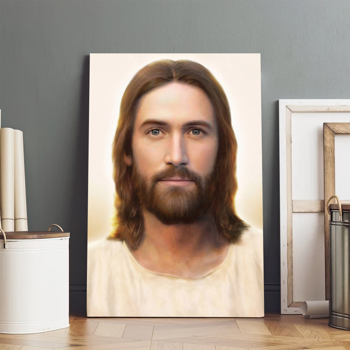 Light Of The World Minicard Canvas Picture - Jesus Christ Canvas Art - Christian Wall Canvas