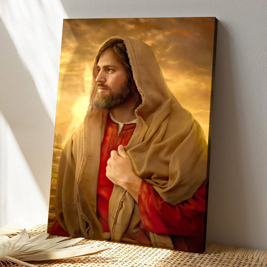 Light Of The World - Jesus Canvas Poster - Jesus Wall Art -  Gift For Christian - Ciaocustom