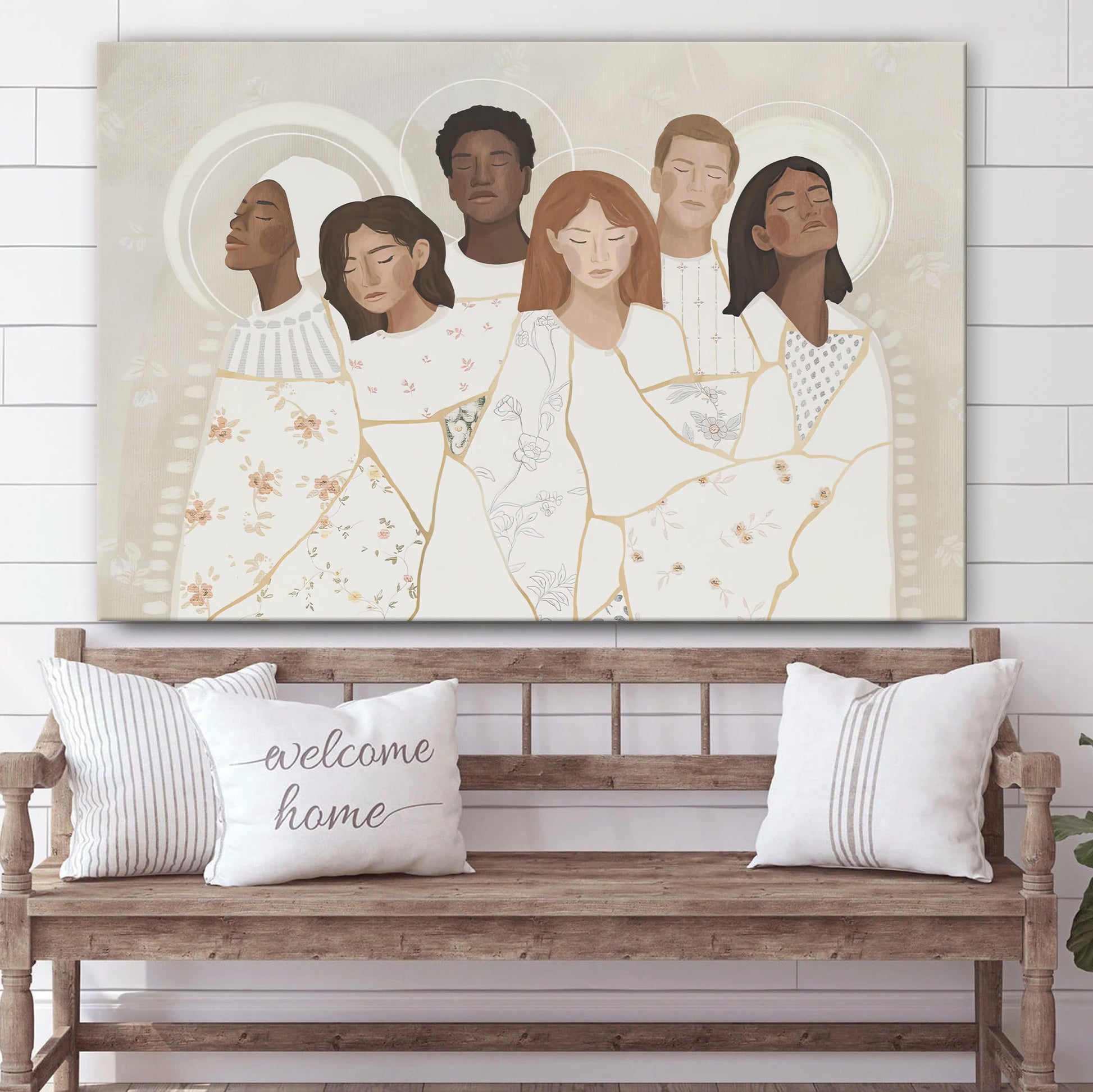 Like A Broken Vessel Canvas Wall Art - Christian Wall Posters - Ciaocustom