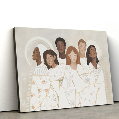 Like A Broken Vessel Canvas Wall Art - Christian Wall Posters - Ciaocustom