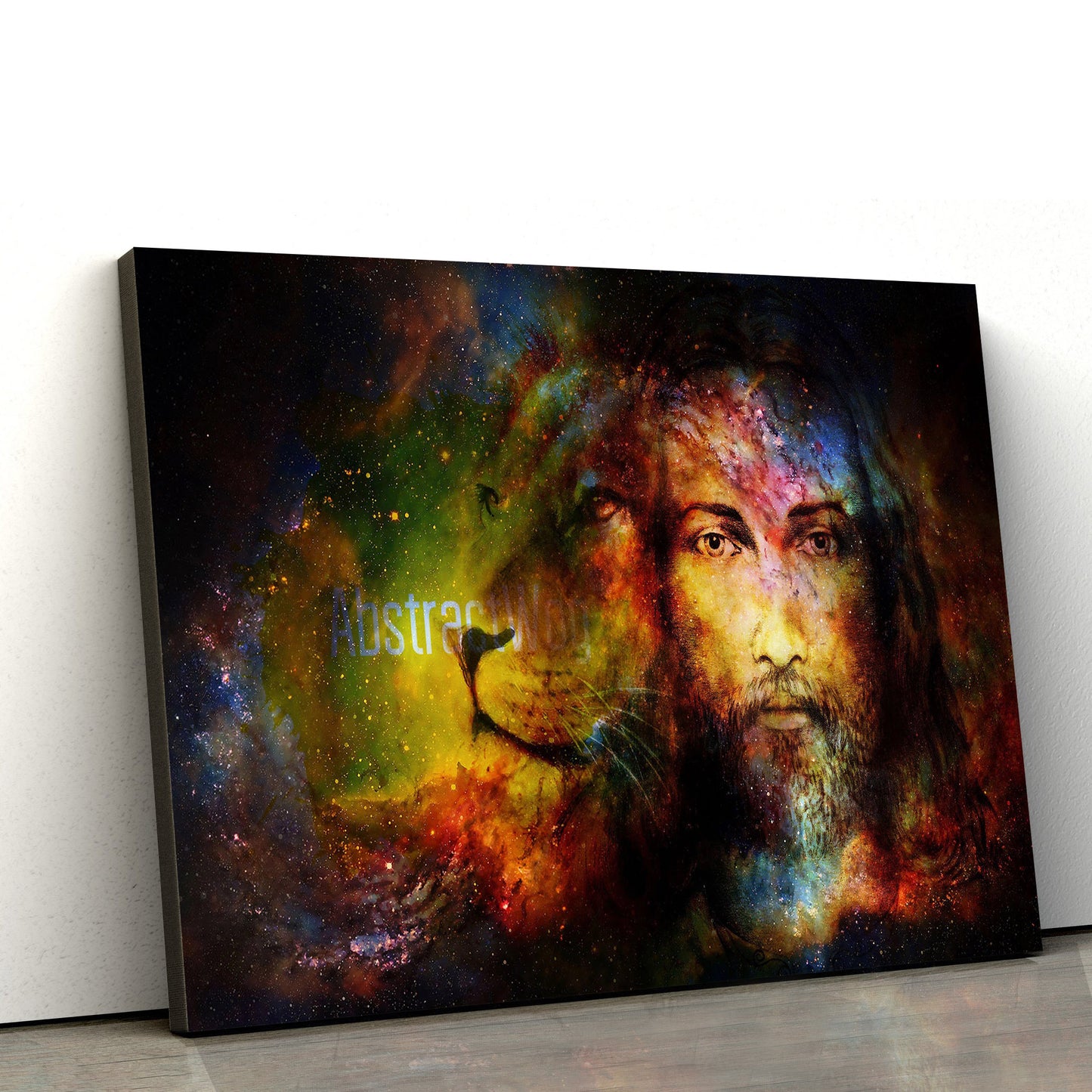 Lion Jesus - Canvas Picture - Jesus Canvas Pictures - Christian Wall Art