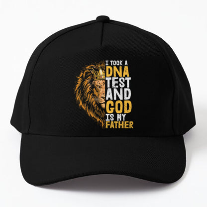 Lion Jesus Christian God Is My Father Dna Test Cap