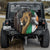 Lion Jesus Spare Tire Cover - Irish-Americans Flag Tire Wheel Protector - Irish Roots Pride Wheel Cover