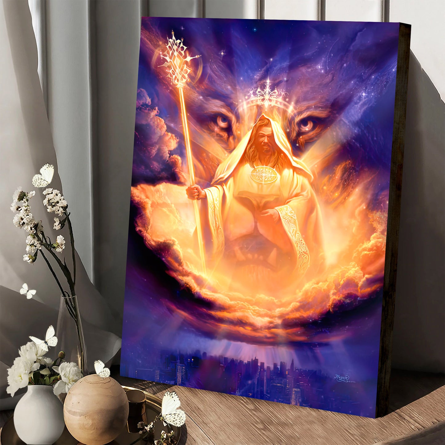 Lion Of Judah Wall Art - Ciaocustom