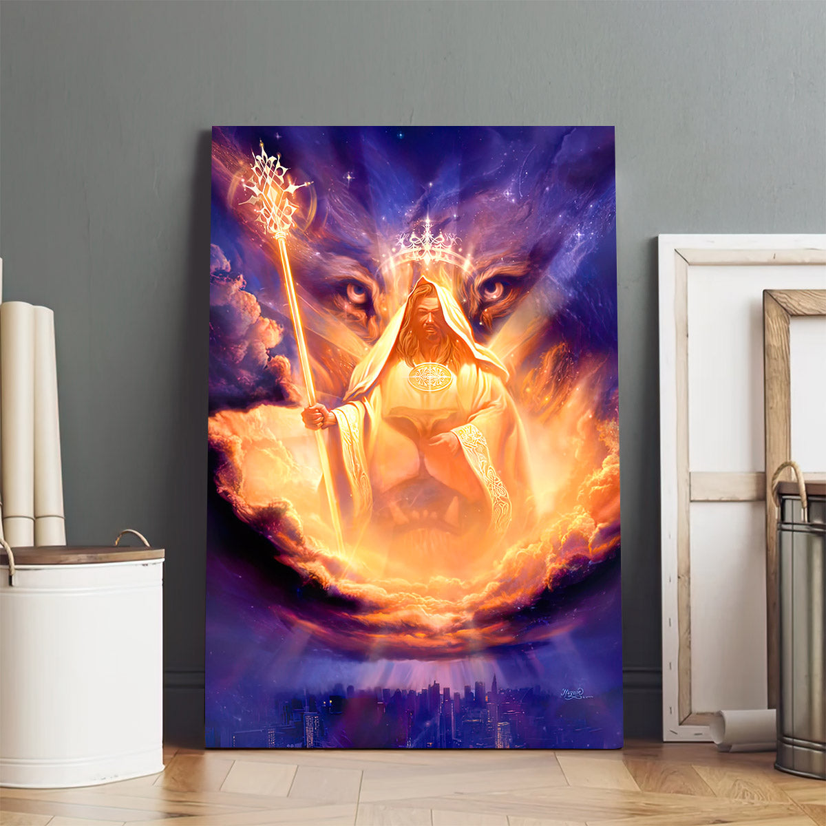 Lion Of Judah Wall Art - Ciaocustom