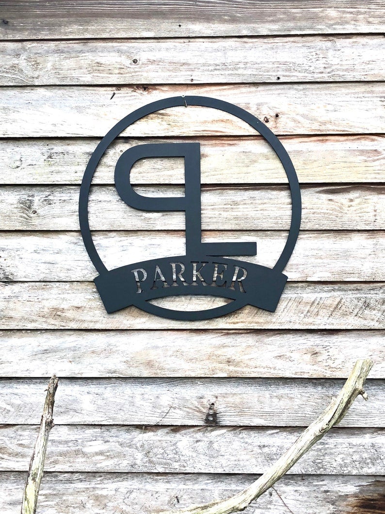 Livestock Brand Metal Wall Art Personalized Brand Sign Farm Sign Agric ...