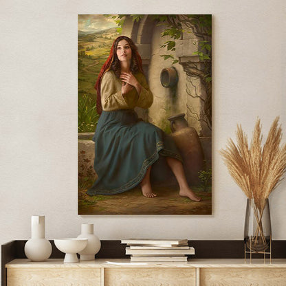 Living Water Canvas Wall Art - Gift For Mom