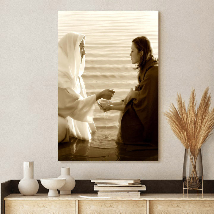 Living Waters Canvas Wall Art - Christan Wall Decor