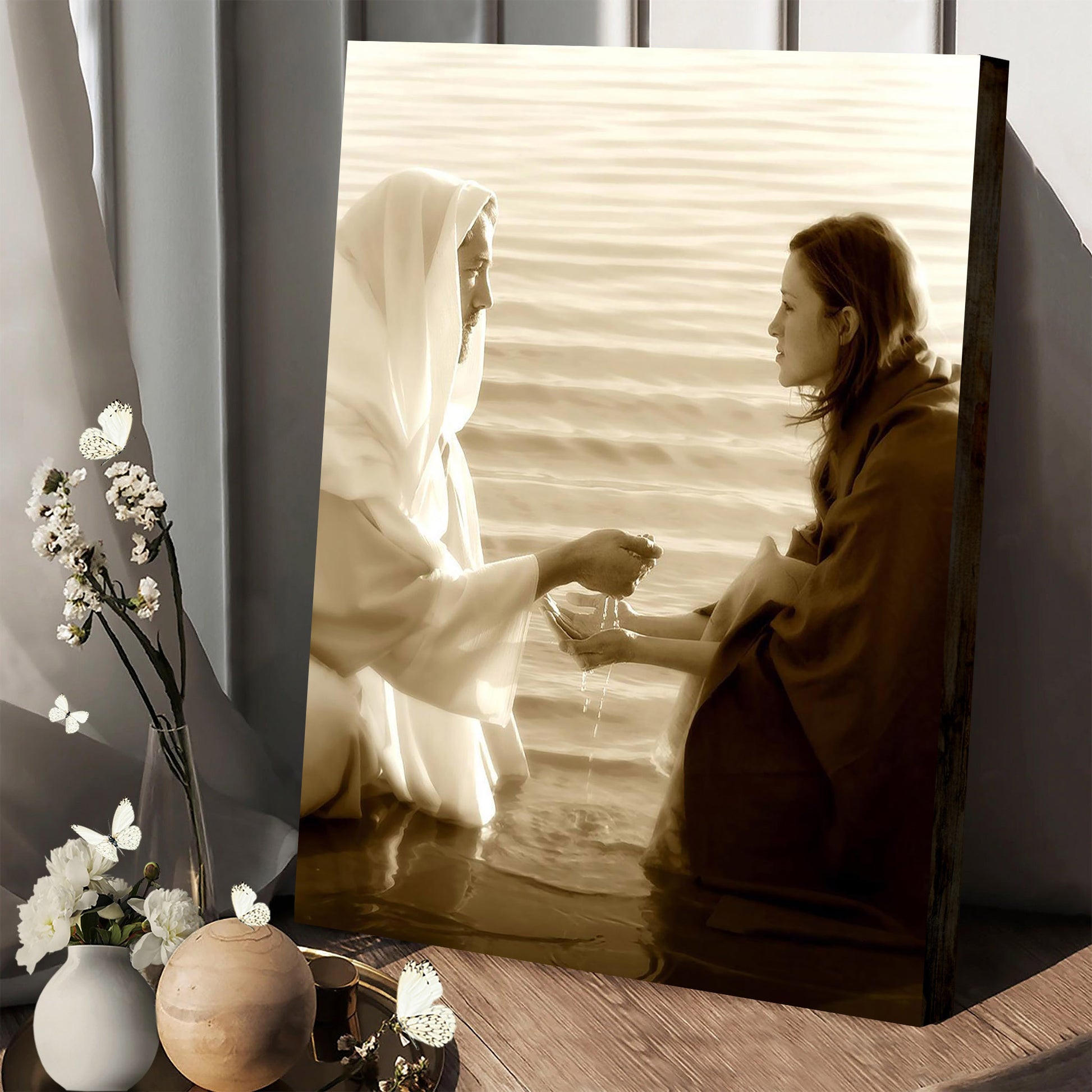 Living Waters Canvas Wall Art - Christan Wall Decor