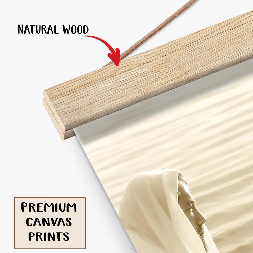 Living Waters Hanging Canvas Wall Art - Christan Wall Decor - Religious Canvas