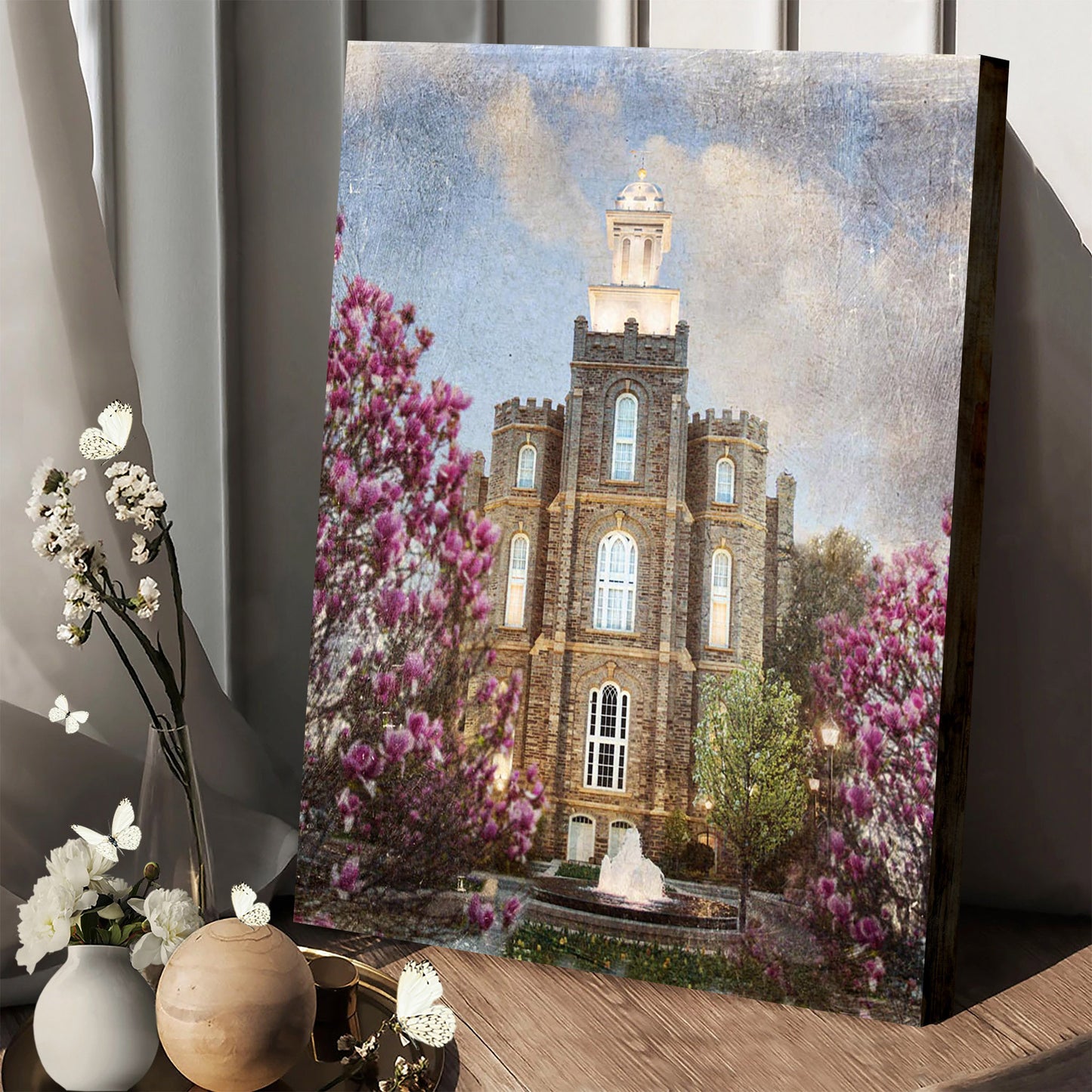 Logan Temple Divinity Canvas Pictures - Jesus Canvas Art - Christian Wall Art