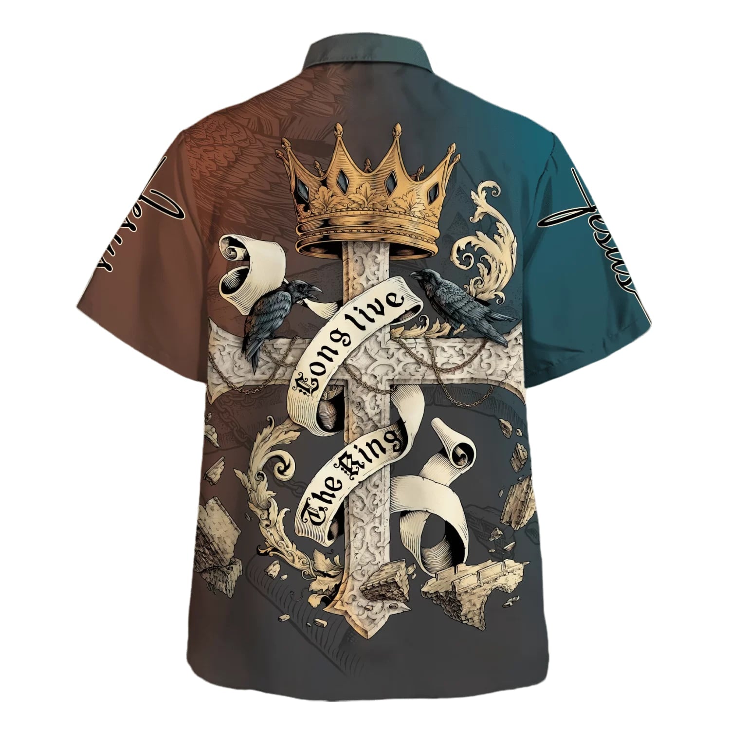 Long Live The King Hawaiian Shirt - Christian Hawaiian Shirt - Best Hawaiian Shirts