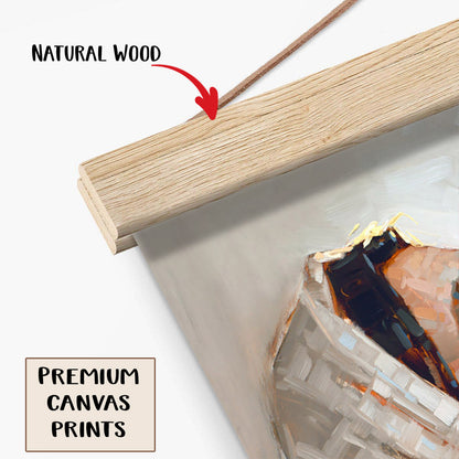 Look To God And Live Hanging Canvas Wall Art - Jesus Picture - Jesus Portrait Canvas - Religious Canvas