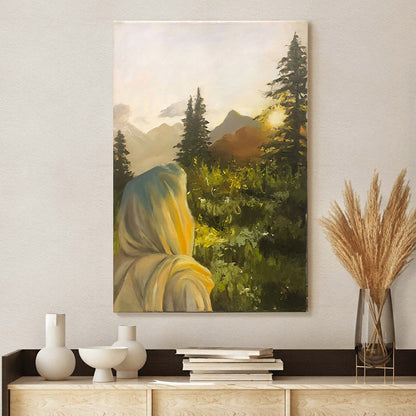 Look To The Light Canvas Wall Art - Christan Wall Decor