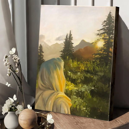 Look To The Light Canvas Wall Art - Christan Wall Decor