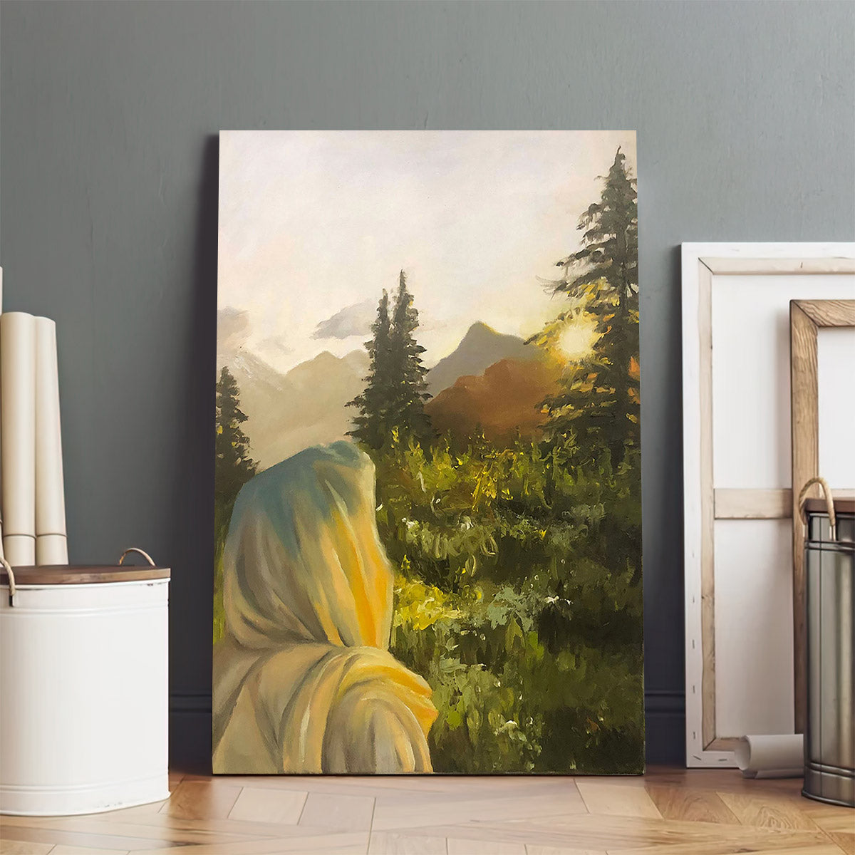 Look To The Light Canvas Wall Art - Christan Wall Decor