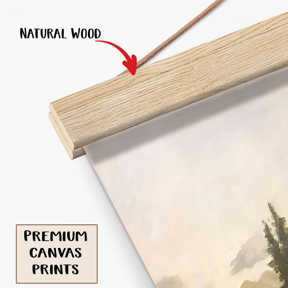 Look To The Light Hanging Canvas Wall Art - Christan Wall Decor - Religious Canvas