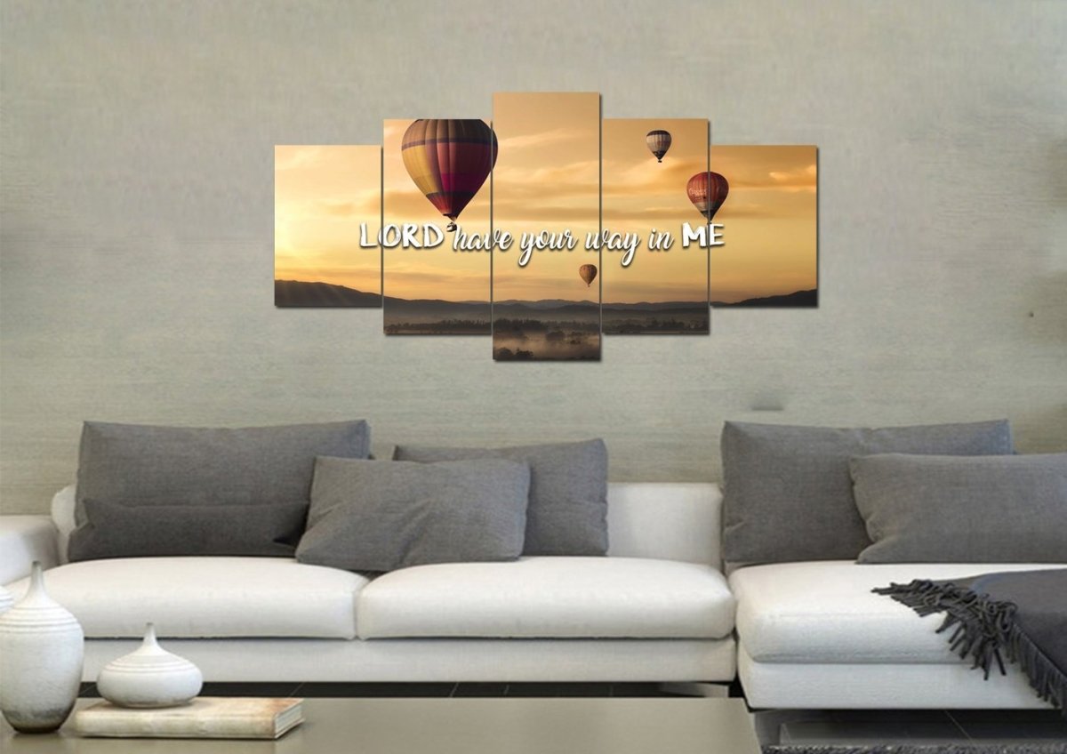 Lord Have Your Way In Me Wall Art Canvas Print - Christian Canvas Wall Art