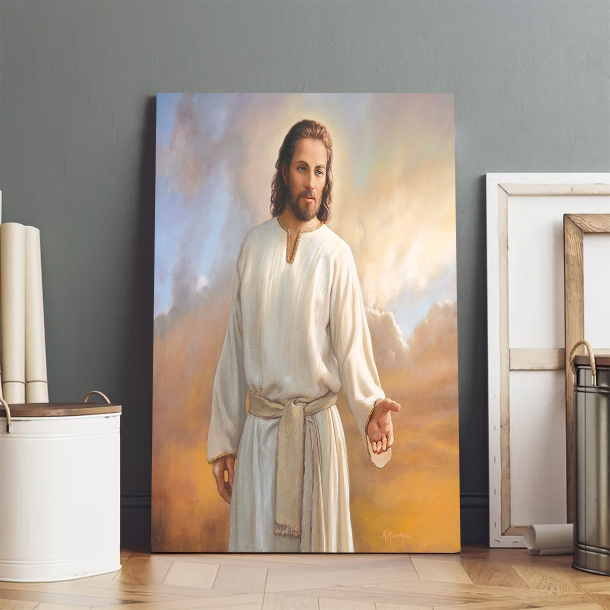 Lord Jesus Christ Canvas Picture - Jesus Christ Canvas Art - Christian Wall Canvas