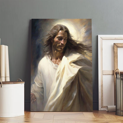 Lord Jesus Christ Christian Bible Devotional Fine Art - Jesus Canvas Art - Christian Wall Canvas