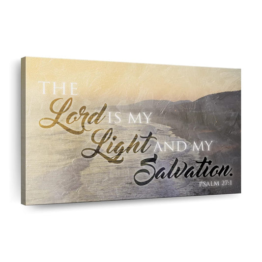 Lord Sunset Canvas Wall Art - Christian Canvas Wall Art - Religious Wall Art Canvas