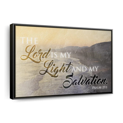 Lord Sunset Canvas Wall Art - Christian Canvas Wall Art - Religious Wall Art Canvas
