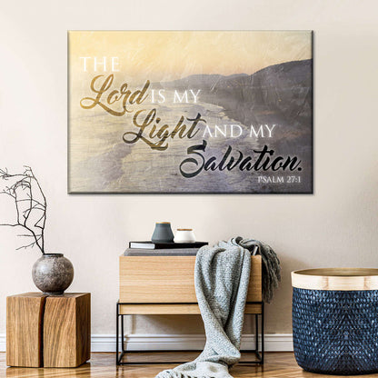 Lord Sunset Canvas Wall Art - Christian Canvas Wall Art - Religious Wall Art Canvas