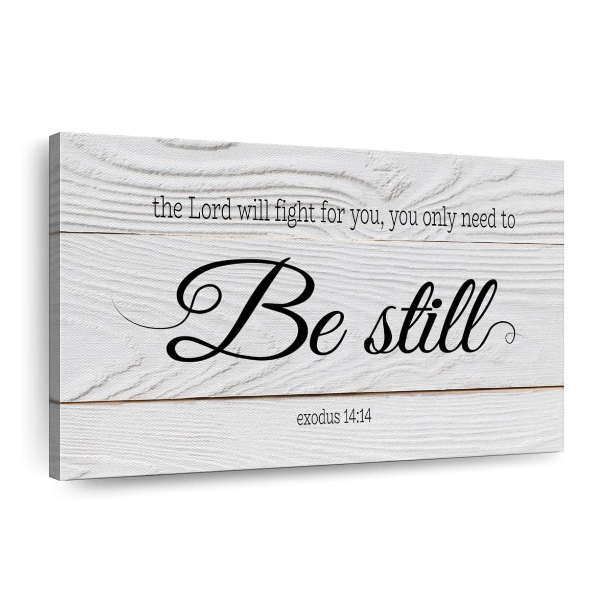 Lord Will Fight For You Canvas Wall Art - Christian Canvas Wall Art - Religious Wall Art Canvas