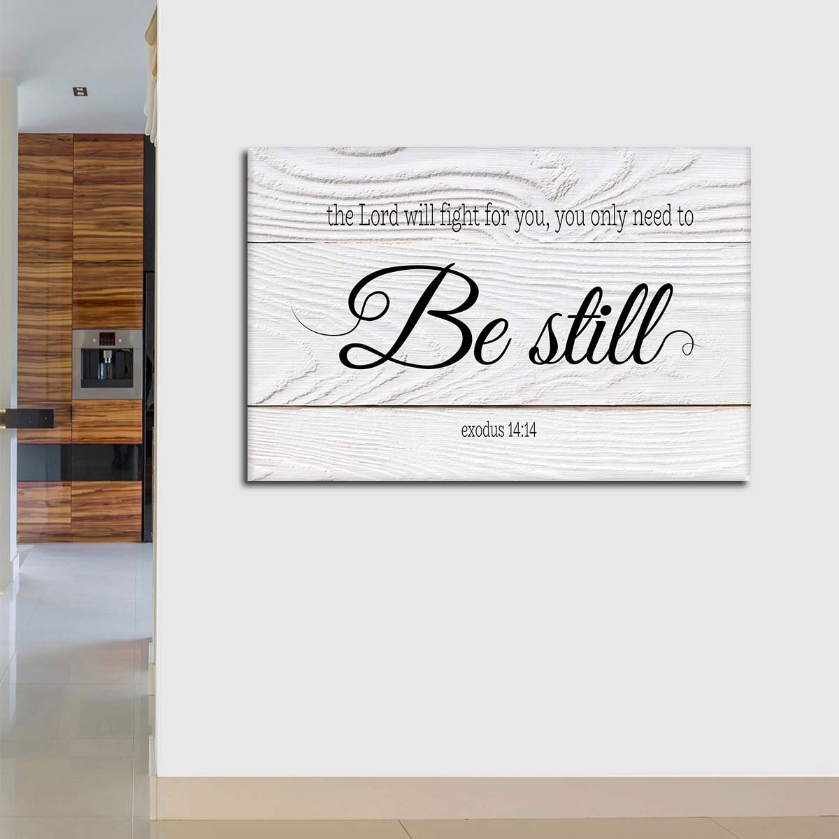 Lord Will Fight For You Canvas Wall Art - Christian Canvas Wall Art - Religious Wall Art Canvas