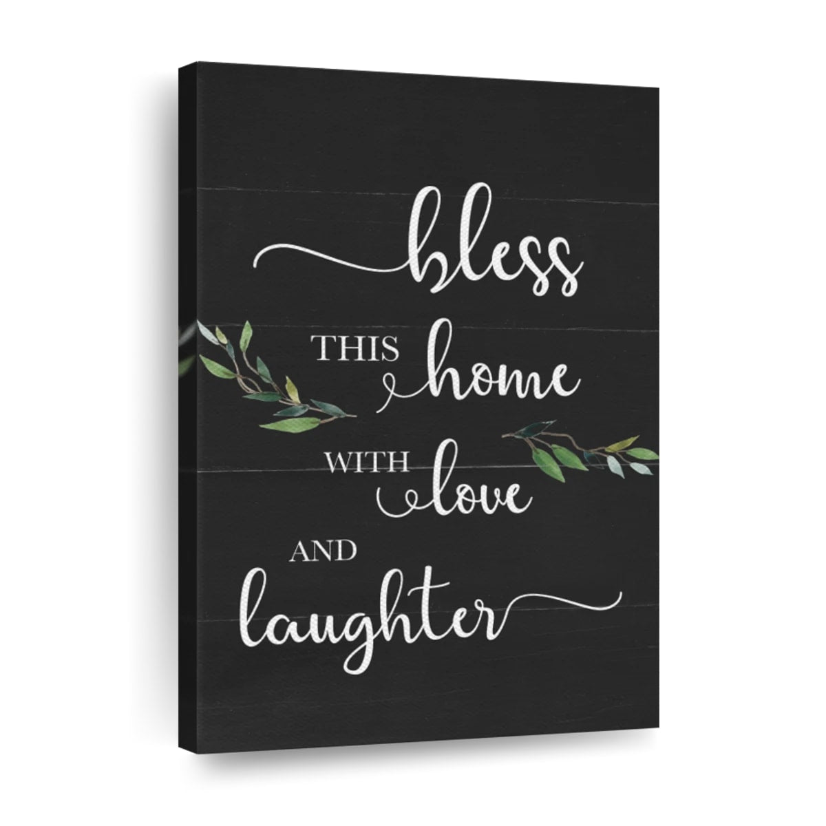 Love And Laughter II Canvas Wall Art - Canvas Religious Wall Art - Christian Wall Decor Living Room