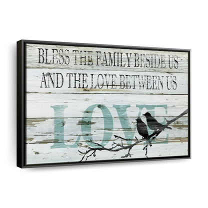 Love Between Us I Canvas Wall Art - Christian Canvas Wall Art - Religious Wall Art Canvas