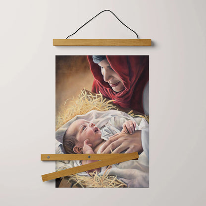 Love Hanging Canvas Wall Art - Christan Wall Decor - Religious Canvas