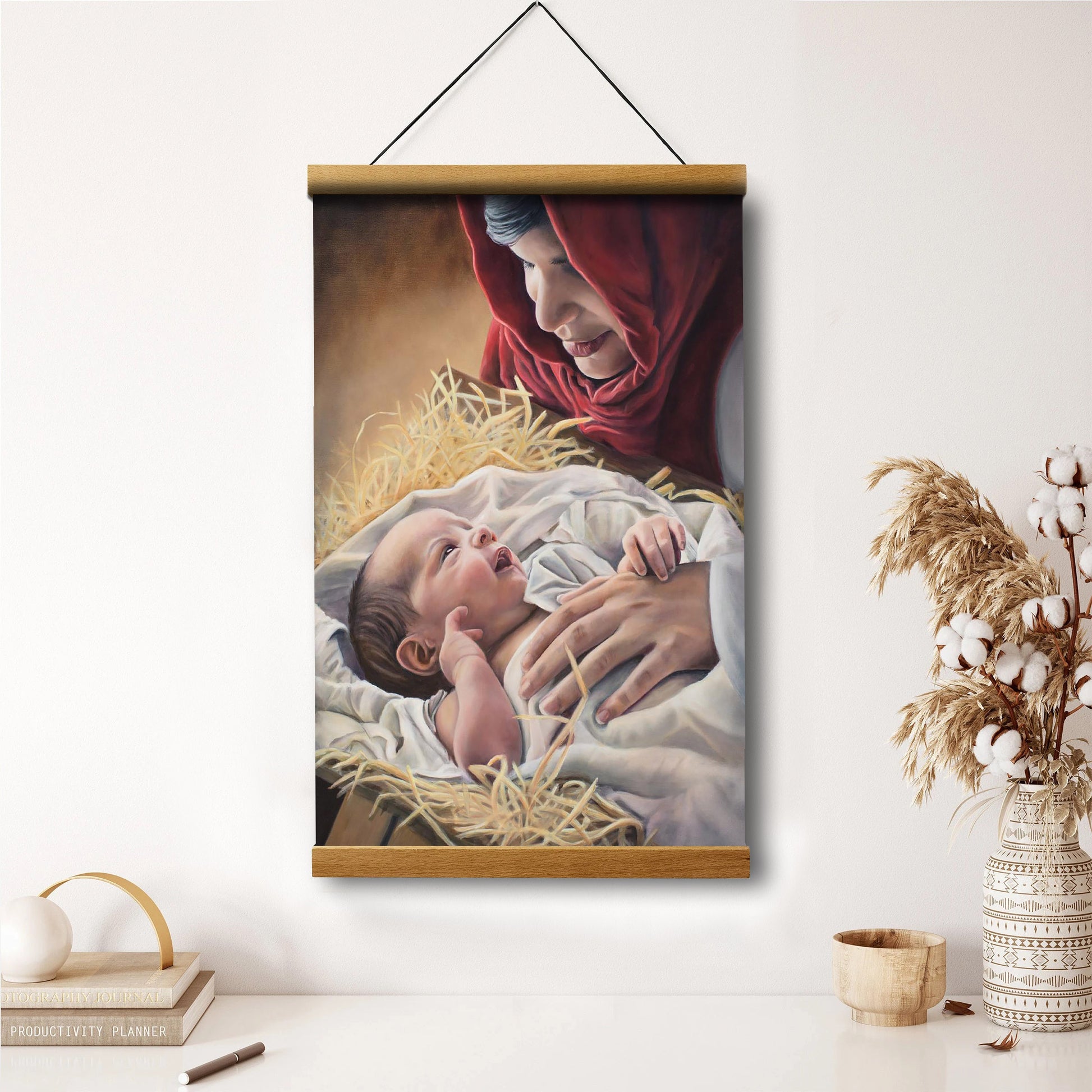 Love Hanging Canvas Wall Art - Christan Wall Decor - Religious Canvas