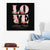 Love Never Fails 1 Corinthians 138 Canvas Wall Art - Christian Wall Art - Religious Wall Decor