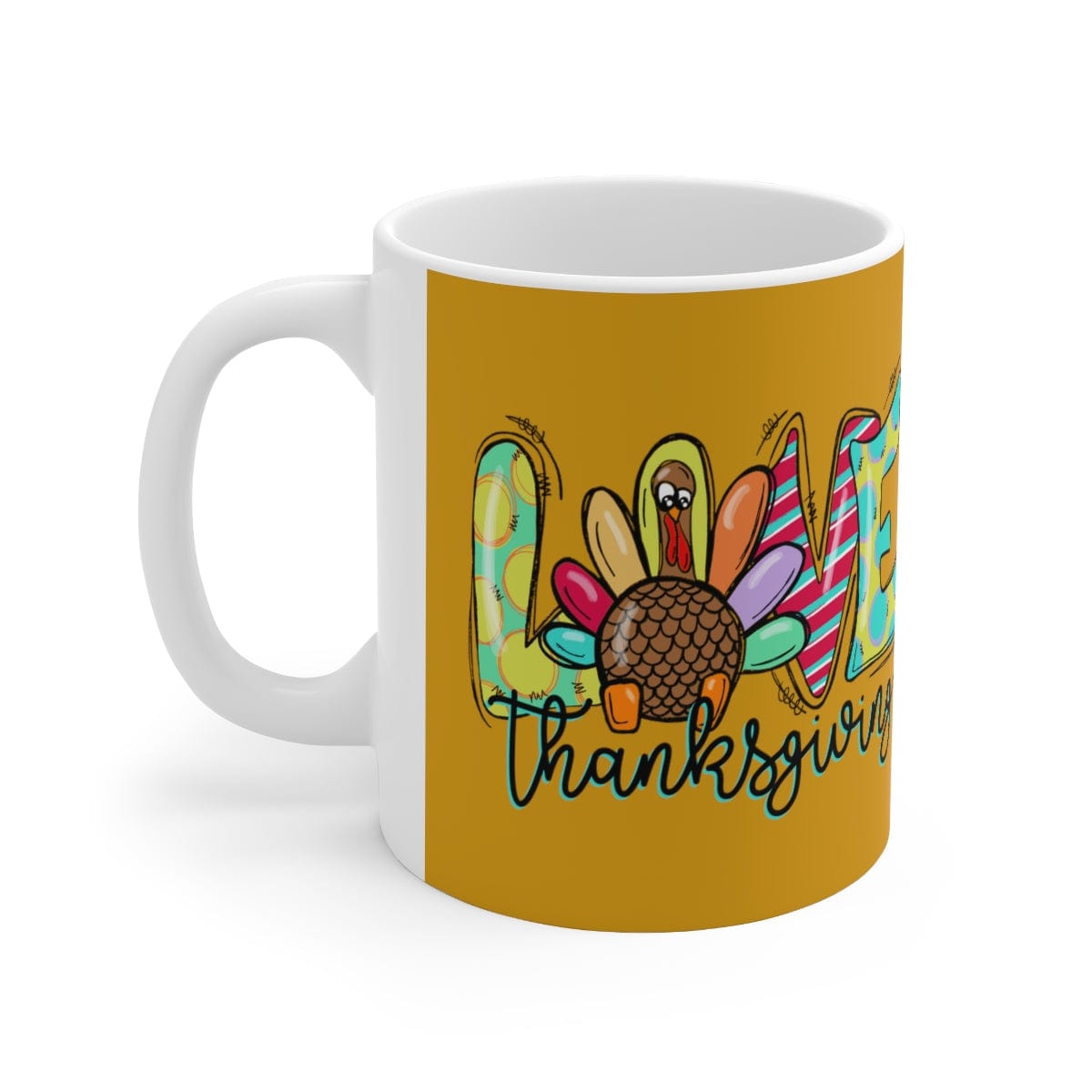 Love Thanksgiving Mug - Christian Mug - Bible Verse Mugs - Scripture Mugs