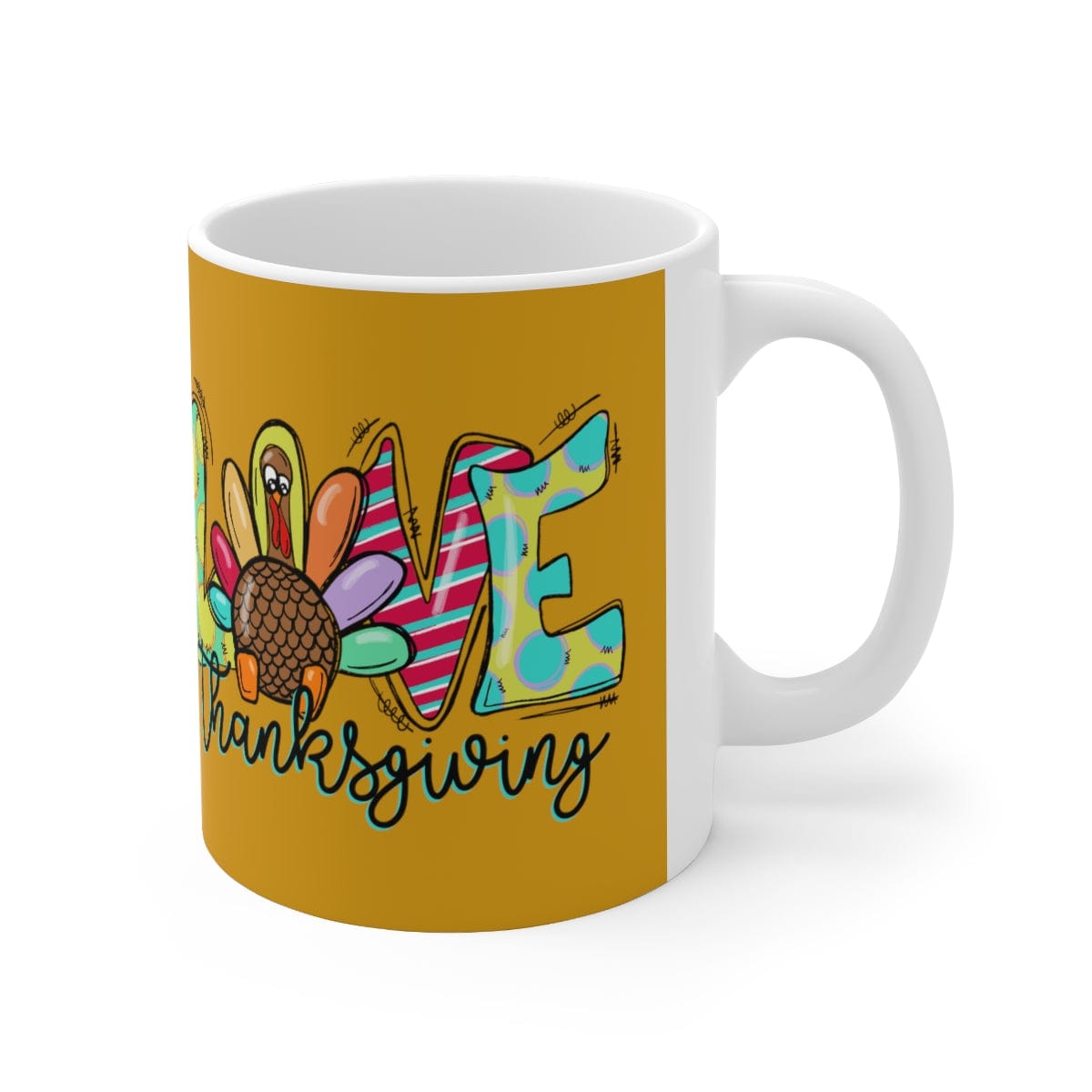 Love Thanksgiving Mug - Christian Mug - Bible Verse Mugs - Scripture Mugs