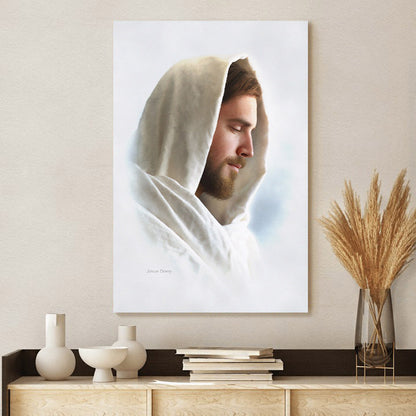 Love's Pure Light Canvas Picture - Jesus Canvas Wall Art - Christian Wall Art