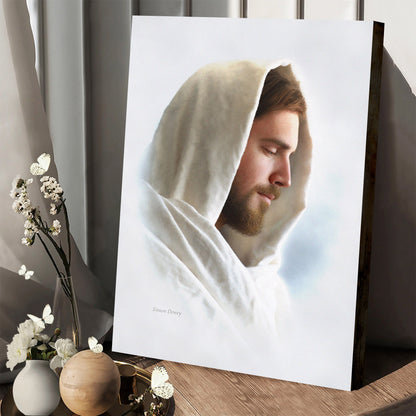 Love's Pure Light Canvas Picture - Jesus Canvas Wall Art - Christian Wall Art