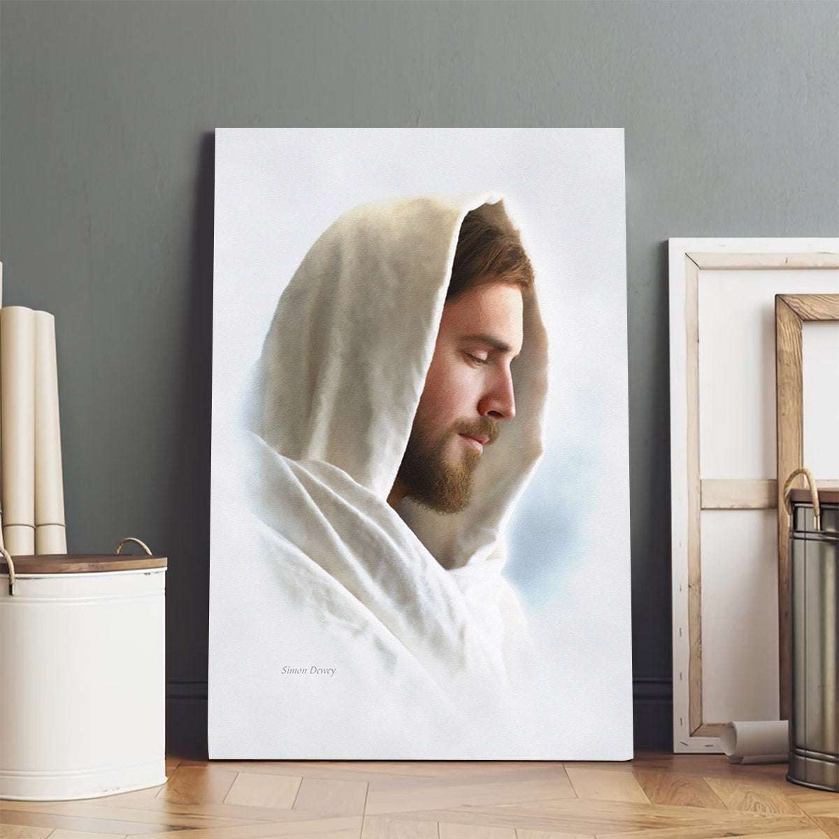 Love's Pure Light Canvas Picture - Jesus Christ Canvas Art - Christian Wall Canvas