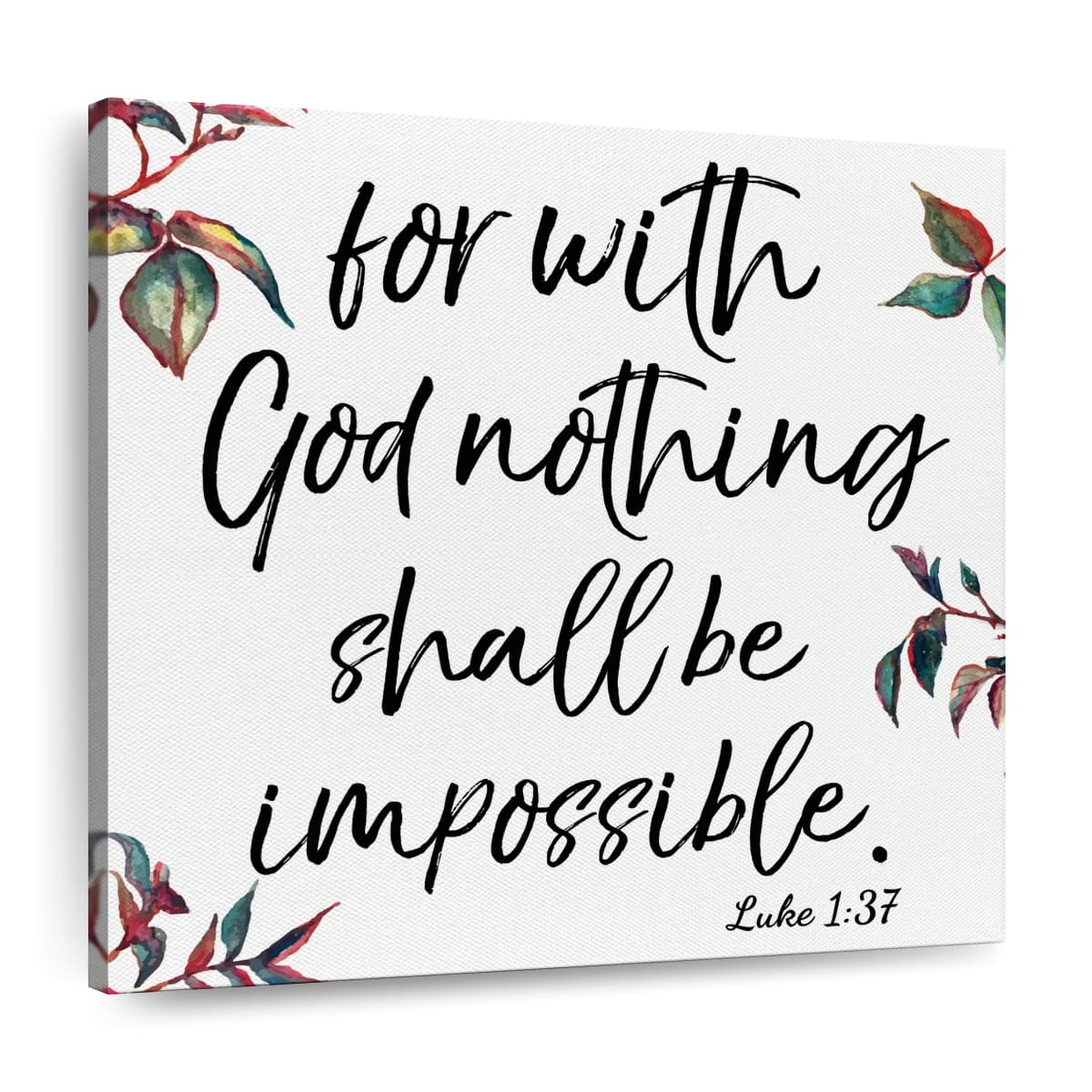 Luke Square Canvas Art - Christian Wall Decor - Christian Wall Hanging