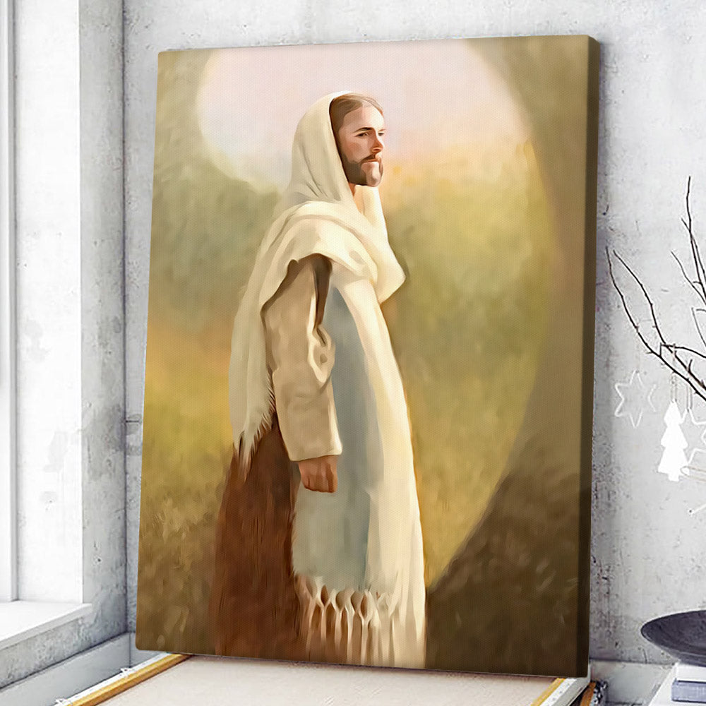 Peace Be With You Jesus - Jesus Wall Art - Christian Canvas Prints - Faith Canvas - Gift For Christian - Ciaocustom