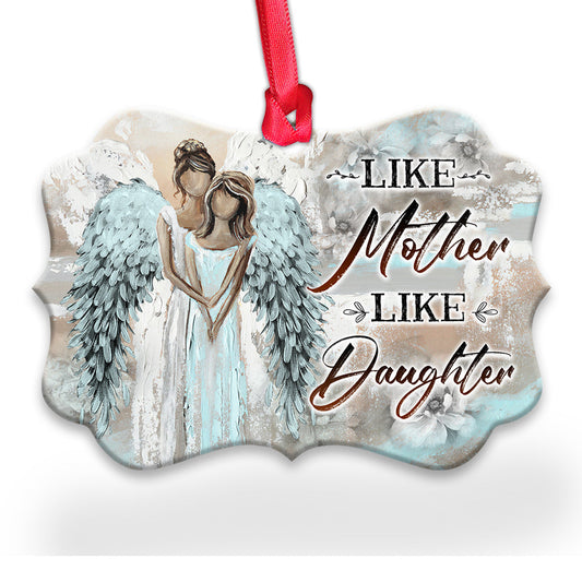 Mad Like Mother Like Daughter Metal Ornament - Christmas Ornament - Christmas Gift