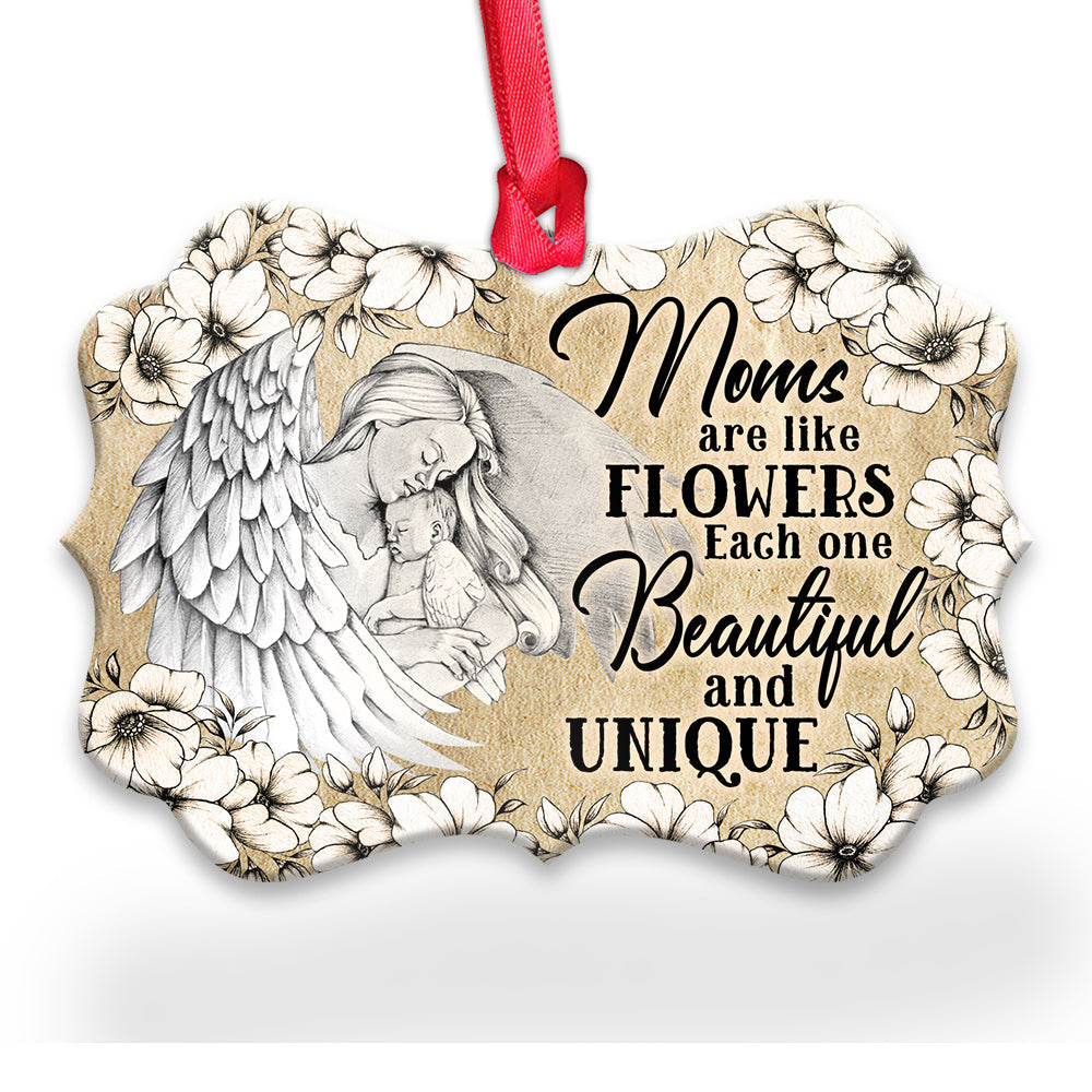 Mad Moms Are Like Flowers Metal Ornament - Christmas Ornament - Christmas Gift