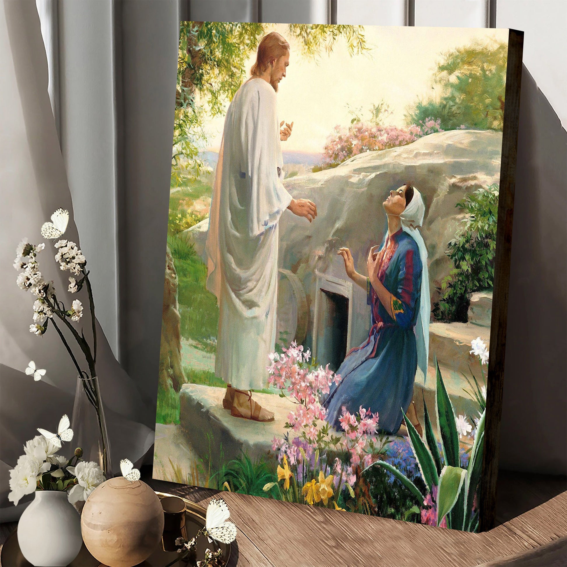 Magdalene Mary Jesus 1 Canvas Picture - Jesus Christ Canvas Art - Christian Wall Canvas