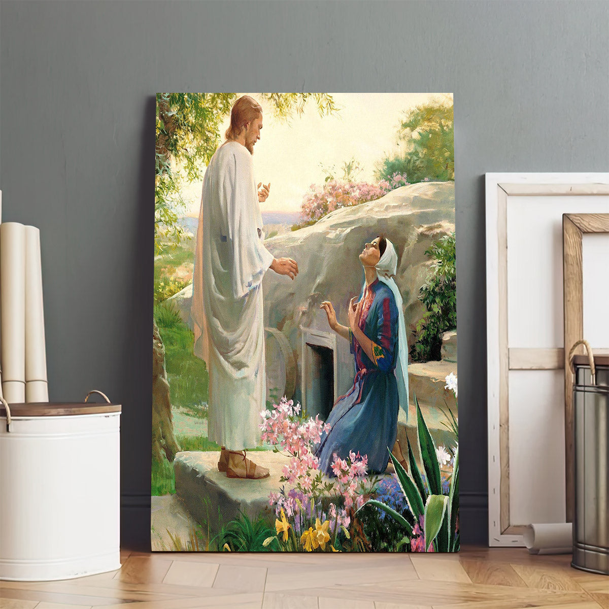 Magdalene Mary Jesus 1 Canvas Picture - Jesus Christ Canvas Art - Christian Wall Canvas