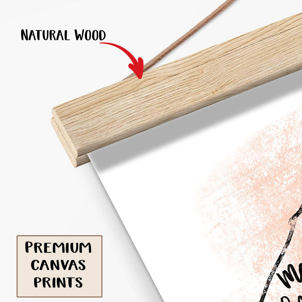 Magic Hanging Canvas Wall Art - Christan Wall Decor - Religious Canvas