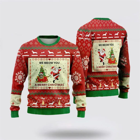 Maine Coon Cats Ugly Christmas Sweater For Men And Women, Best Gift For Christmas, Christmas Fashion Winter